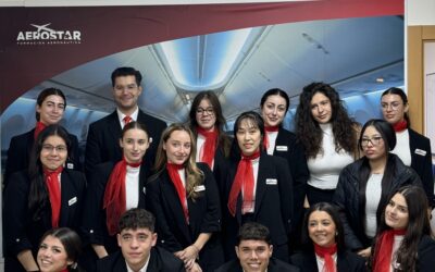 Conviértete en auxiliar de vuelo con Aerostar en Almería y Granada